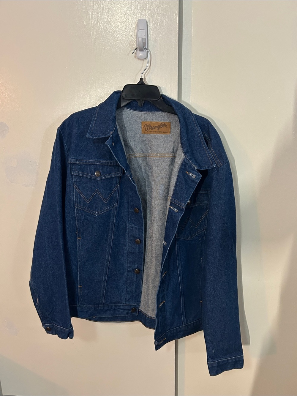 Wrangler Indigo Blue Denim Trucker Jacket